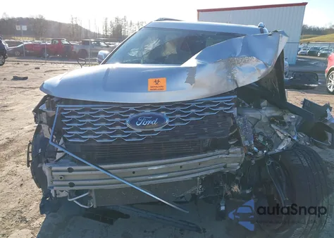 2018 Ford Explorer Platinum z USA, uszkodzony, nr VIN 1FM5K8HTXJGA86600